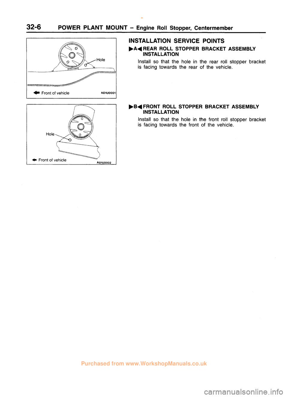MITSUBISHI CARISMA 1995  Workshop Manual 
 
www.WorkshopManuals.co.uk

 
Purchased from www.WorkshopManuals.co.uk 