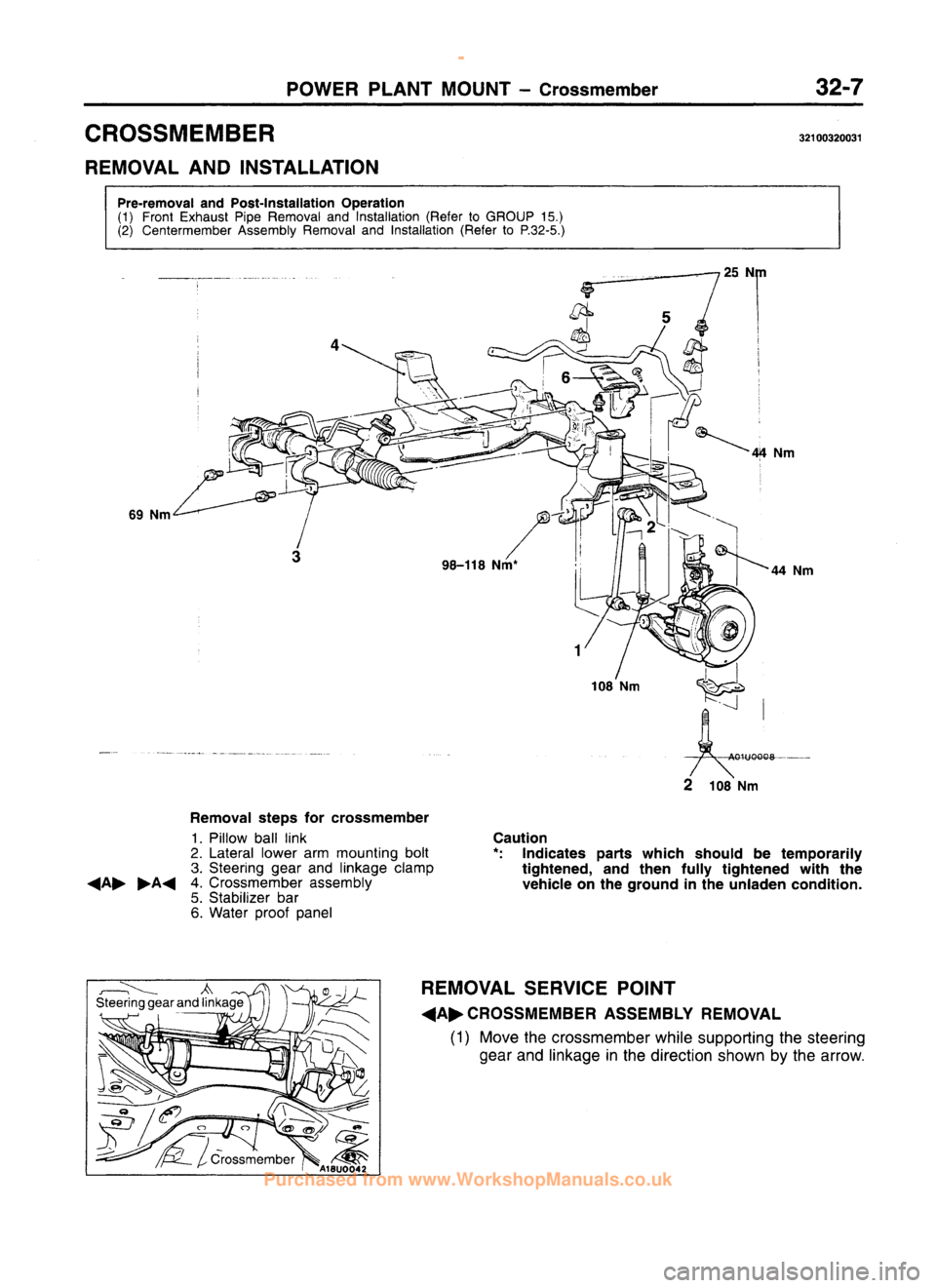 MITSUBISHI CARISMA 1995  Workshop Manual 
 
www.WorkshopManuals.co.uk

 
Purchased from www.WorkshopManuals.co.uk 