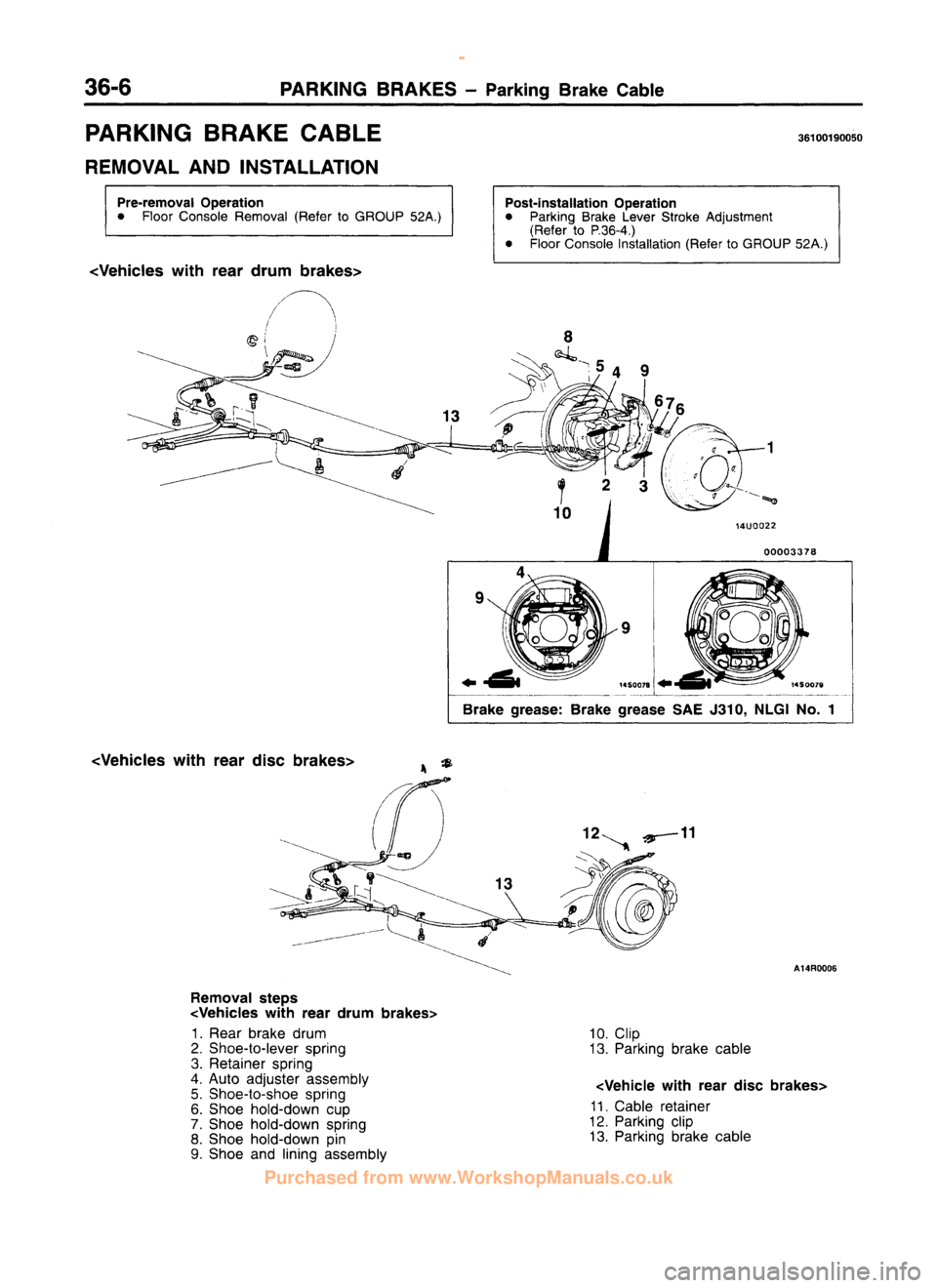 MITSUBISHI CARISMA 1995  Workshop Manual 
 
www.WorkshopManuals.co.uk

 
Purchased from www.WorkshopManuals.co.uk 