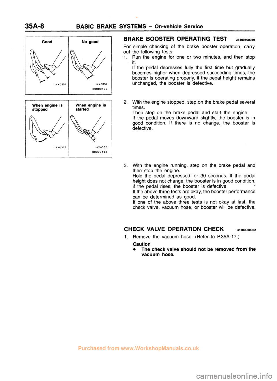 MITSUBISHI CARISMA 1995  Workshop Manual 
 
www.WorkshopManuals.co.uk

 
Purchased from www.WorkshopManuals.co.uk 
