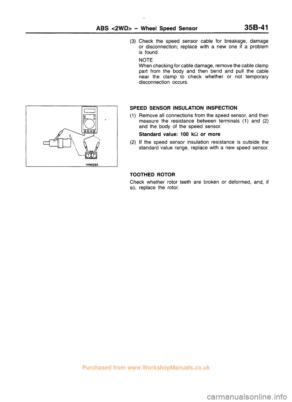 MITSUBISHI CARISMA 1995  Workshop Manual 
 
www.WorkshopManuals.co.uk

 
Purchased from www.WorkshopManuals.co.uk 
