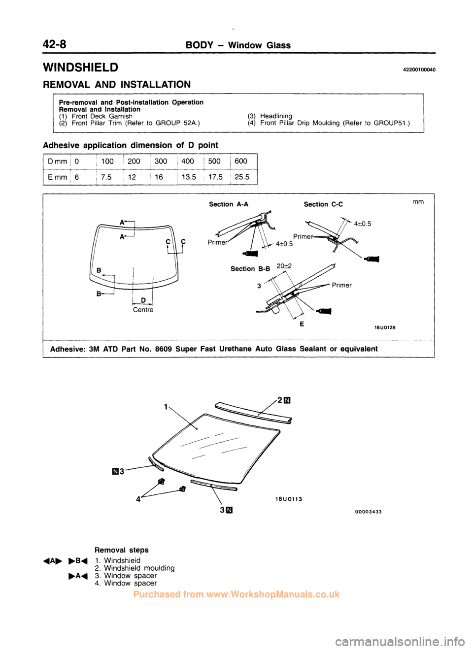 MITSUBISHI CARISMA 1995  Workshop Manual 
 
www.WorkshopManuals.co.uk

 
Purchased from www.WorkshopManuals.co.uk 