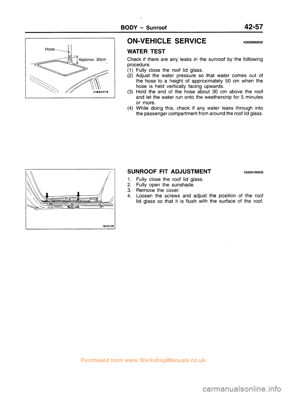MITSUBISHI CARISMA 1995  Workshop Manual 
 
www.WorkshopManuals.co.uk

 
Purchased from www.WorkshopManuals.co.uk 