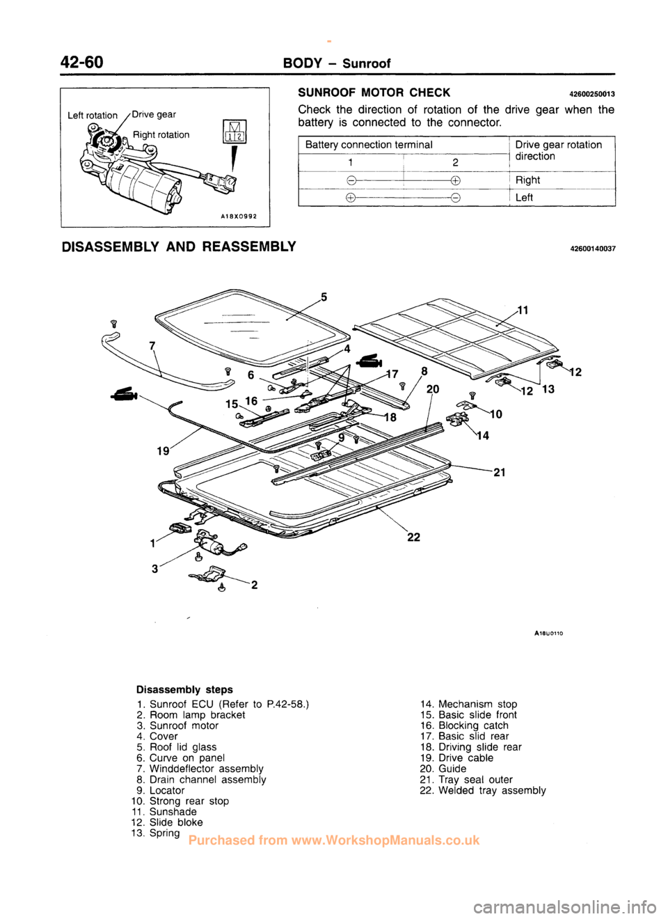 MITSUBISHI CARISMA 1995  Workshop Manual 
 
www.WorkshopManuals.co.uk

 
Purchased from www.WorkshopManuals.co.uk 