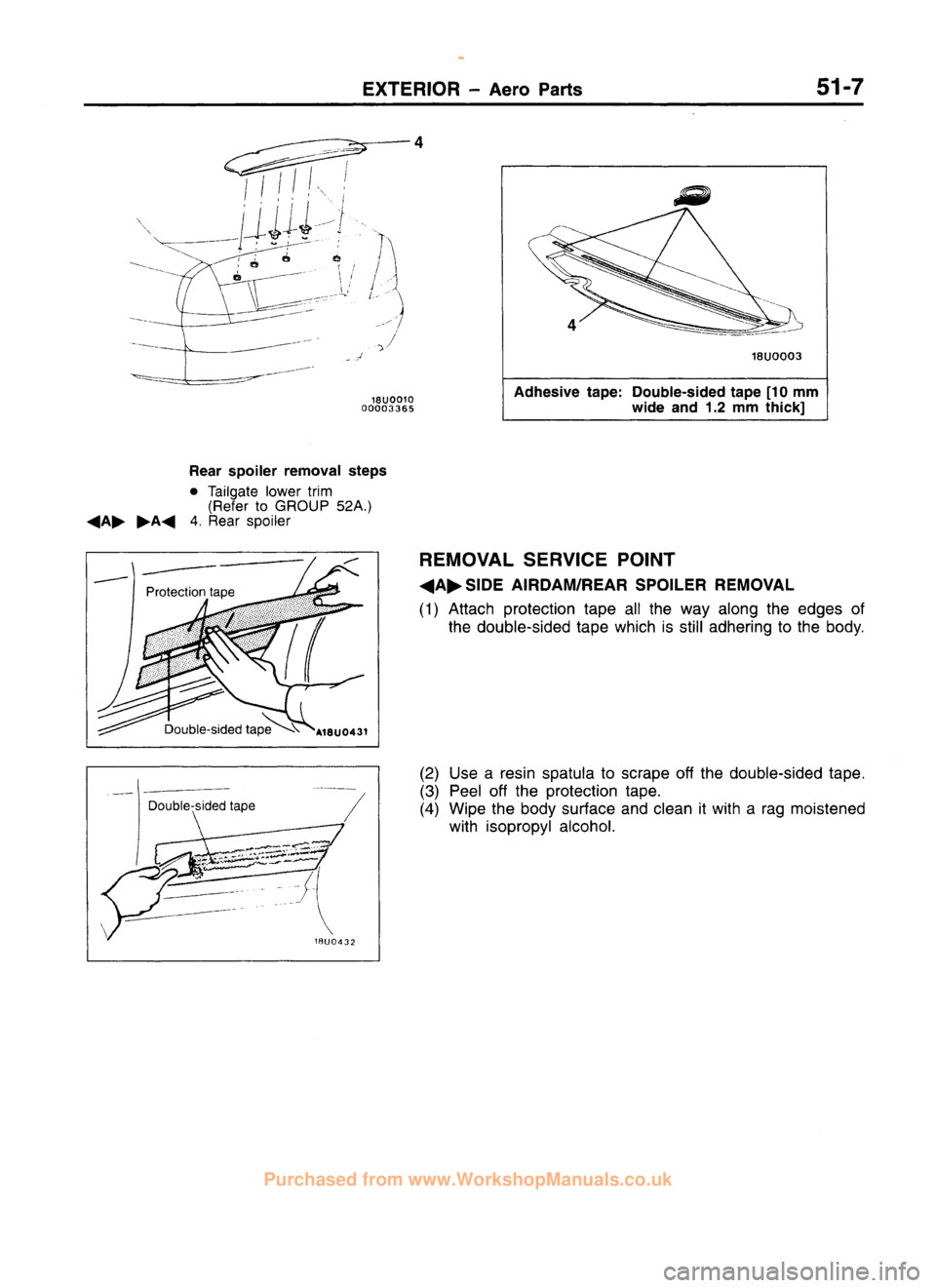 MITSUBISHI CARISMA 1995  Workshop Manual 
 
www.WorkshopManuals.co.uk

 
Purchased from www.WorkshopManuals.co.uk 