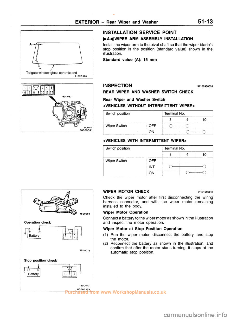 MITSUBISHI CARISMA 1995  Workshop Manual 
 
www.WorkshopManuals.co.uk

 
Purchased from www.WorkshopManuals.co.uk 