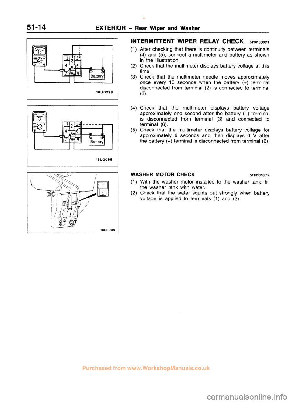 MITSUBISHI CARISMA 1995  Workshop Manual 
 
www.WorkshopManuals.co.uk

 
Purchased from www.WorkshopManuals.co.uk 