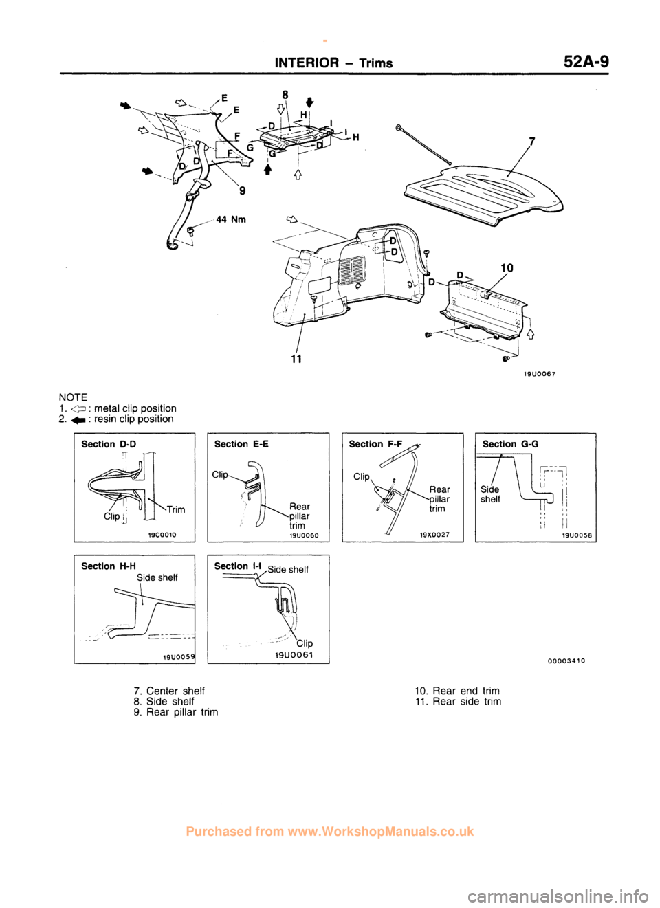 MITSUBISHI CARISMA 1995  Workshop Manual 
 
www.WorkshopManuals.co.uk

 
Purchased from www.WorkshopManuals.co.uk 
