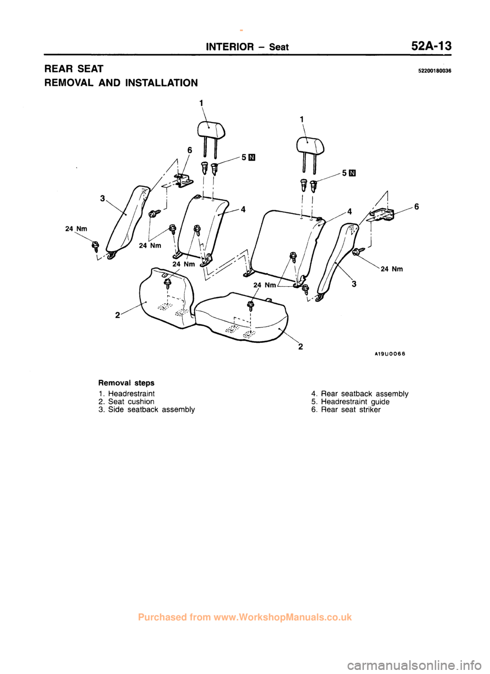MITSUBISHI CARISMA 1995  Workshop Manual 
 
www.WorkshopManuals.co.uk

 
Purchased from www.WorkshopManuals.co.uk 