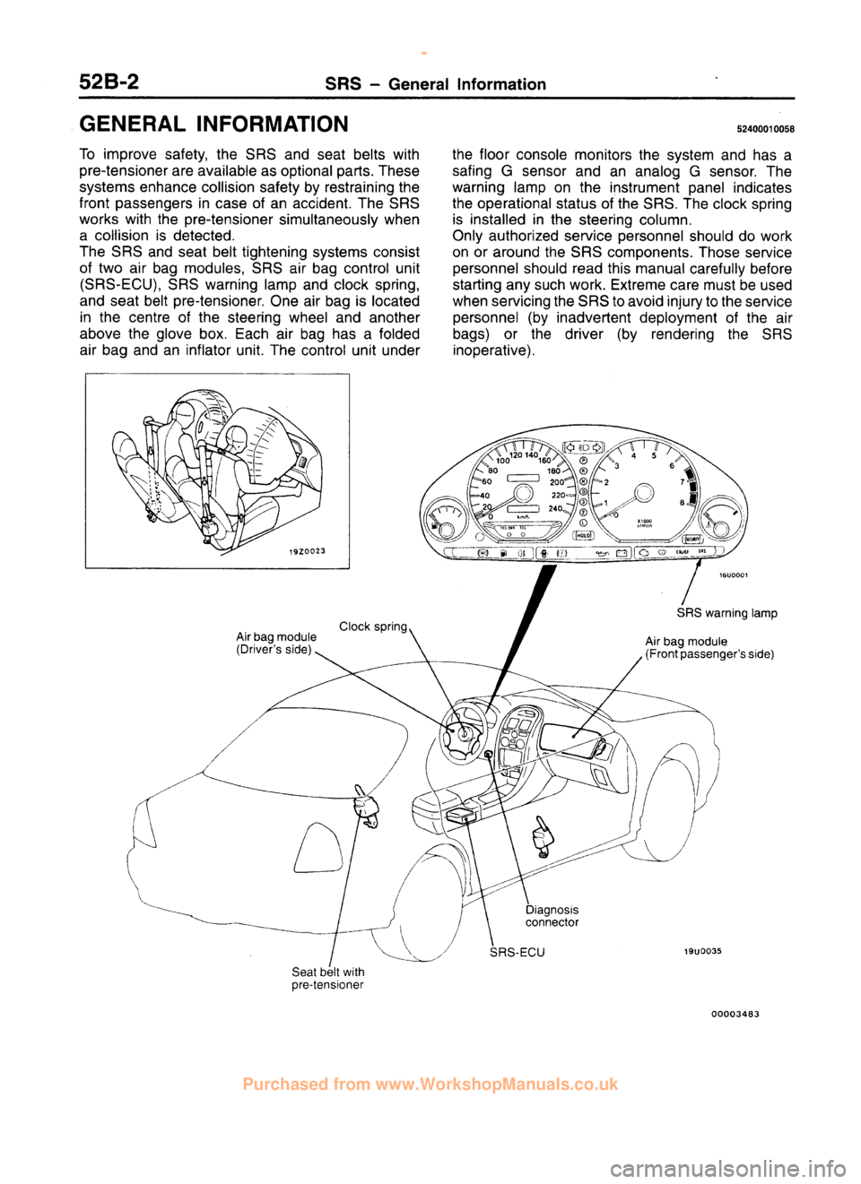 MITSUBISHI CARISMA 1995  Workshop Manual 
 
www.WorkshopManuals.co.uk

 
Purchased from www.WorkshopManuals.co.uk 