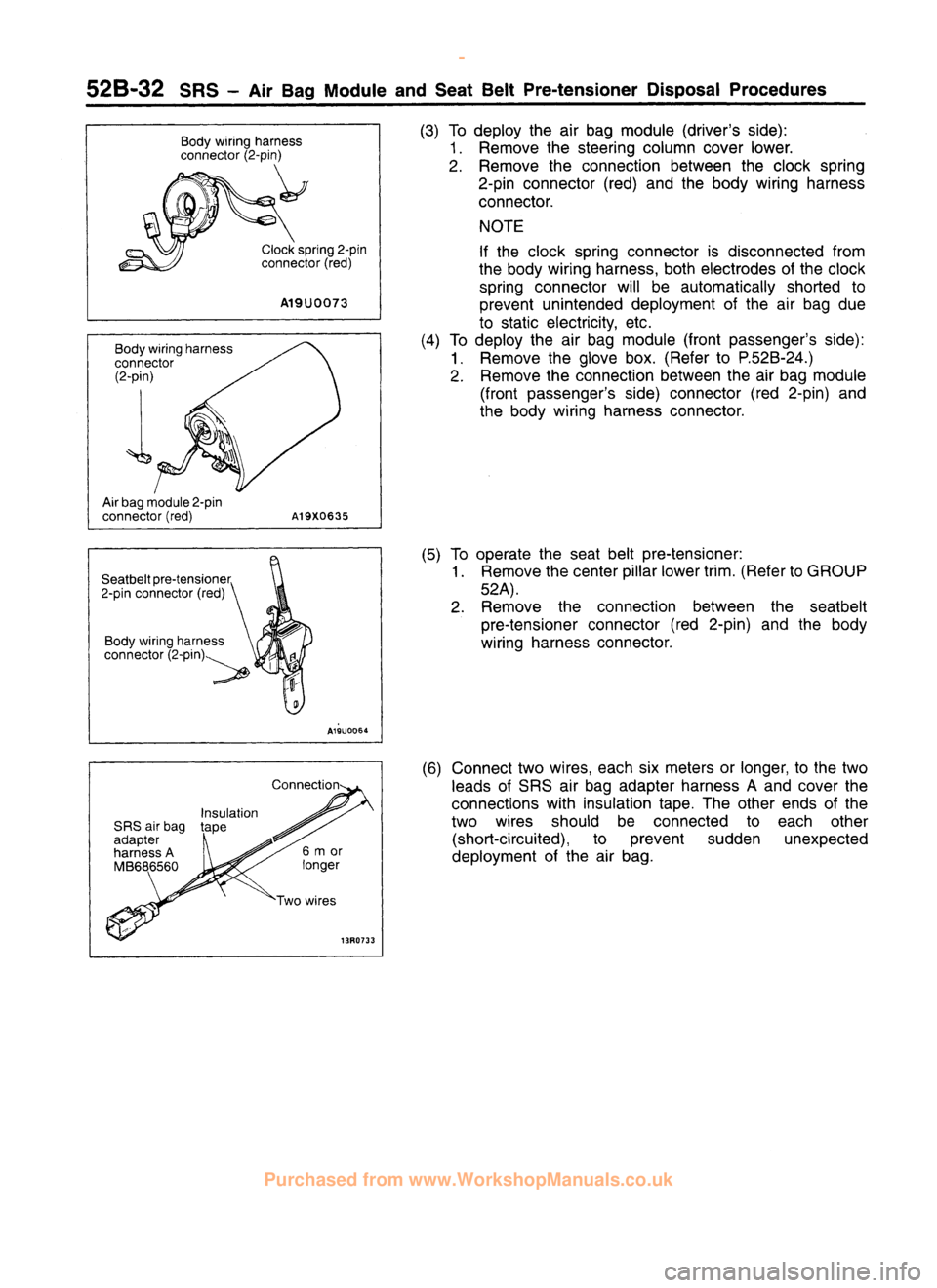 MITSUBISHI CARISMA 1995  Workshop Manual 
 
www.WorkshopManuals.co.uk

 
Purchased from www.WorkshopManuals.co.uk 