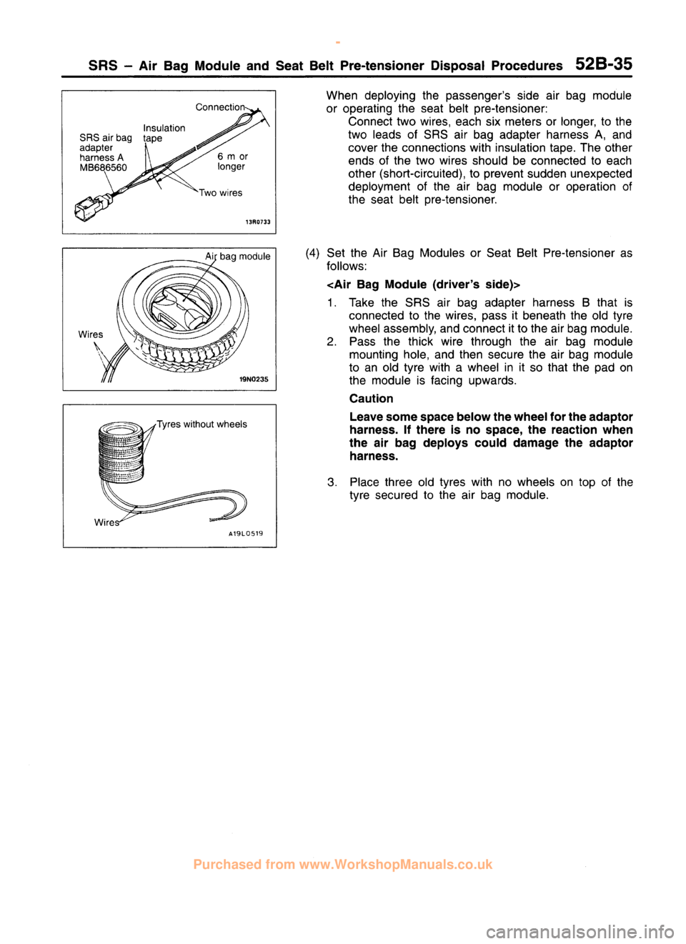 MITSUBISHI CARISMA 1995  Workshop Manual 
 
www.WorkshopManuals.co.uk

 
Purchased from www.WorkshopManuals.co.uk 