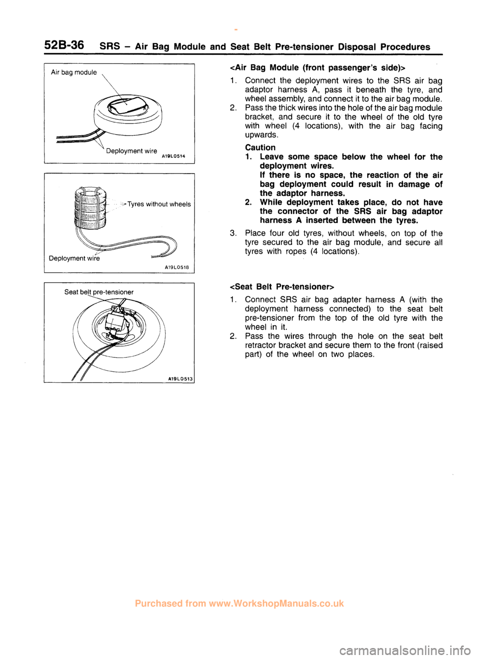 MITSUBISHI CARISMA 1995  Workshop Manual 
 
www.WorkshopManuals.co.uk

 
Purchased from www.WorkshopManuals.co.uk 