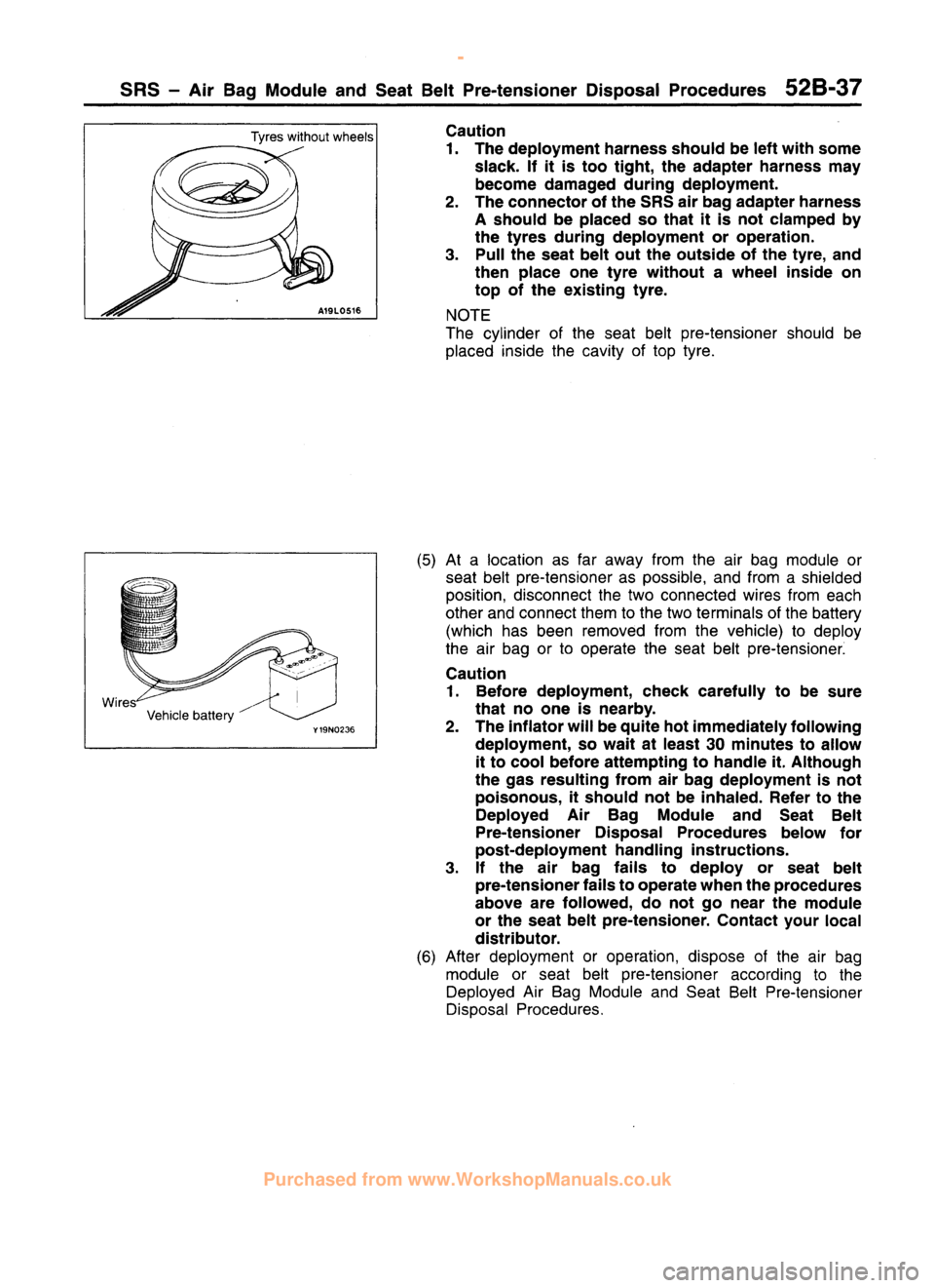 MITSUBISHI CARISMA 1995  Workshop Manual 
 
www.WorkshopManuals.co.uk

 
Purchased from www.WorkshopManuals.co.uk 