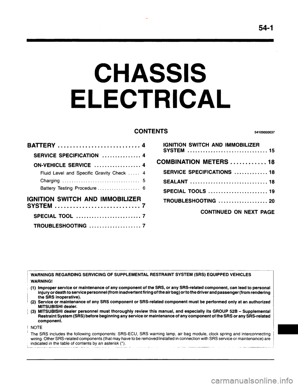 MITSUBISHI CARISMA 1995  Workshop Manual 
 
www.WorkshopManuals.co.uk

 
Purchased from www.WorkshopManuals.co.uk 