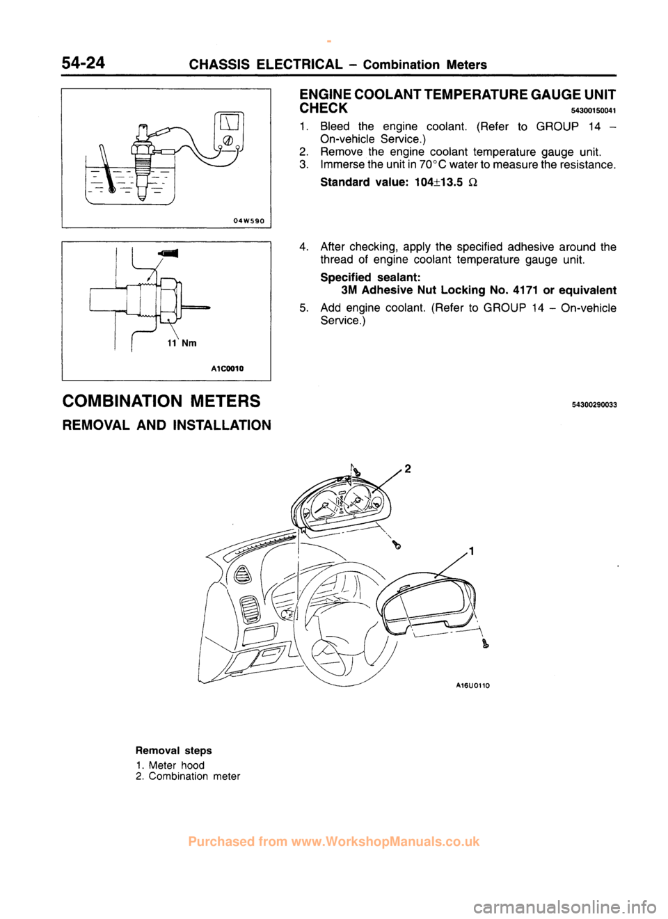MITSUBISHI CARISMA 1995  Workshop Manual 
 
www.WorkshopManuals.co.uk

 
Purchased from www.WorkshopManuals.co.uk 