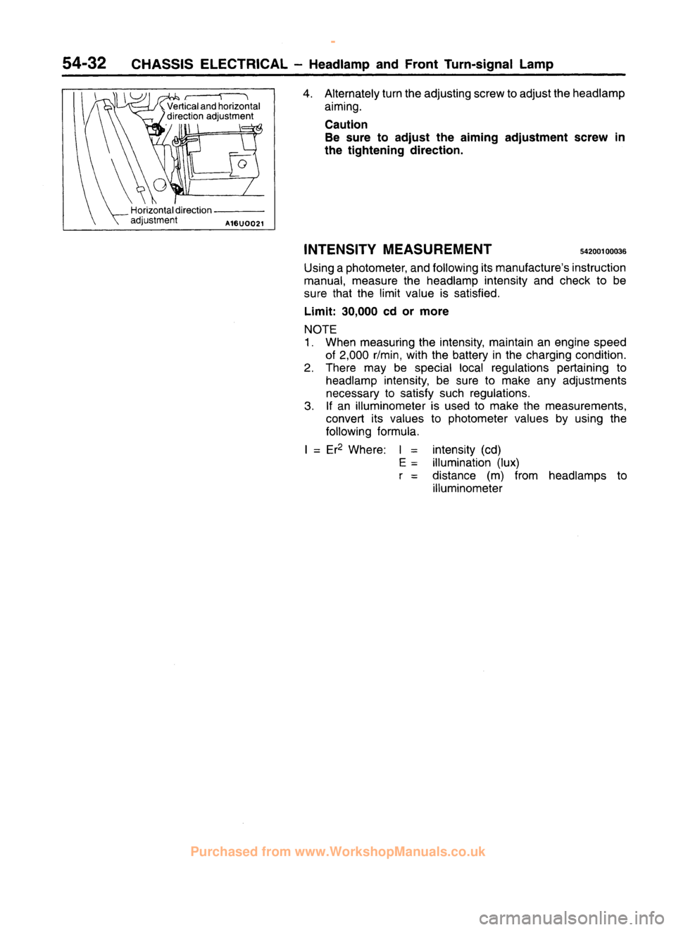 MITSUBISHI CARISMA 1995  Workshop Manual 
 
www.WorkshopManuals.co.uk

 
Purchased from www.WorkshopManuals.co.uk 