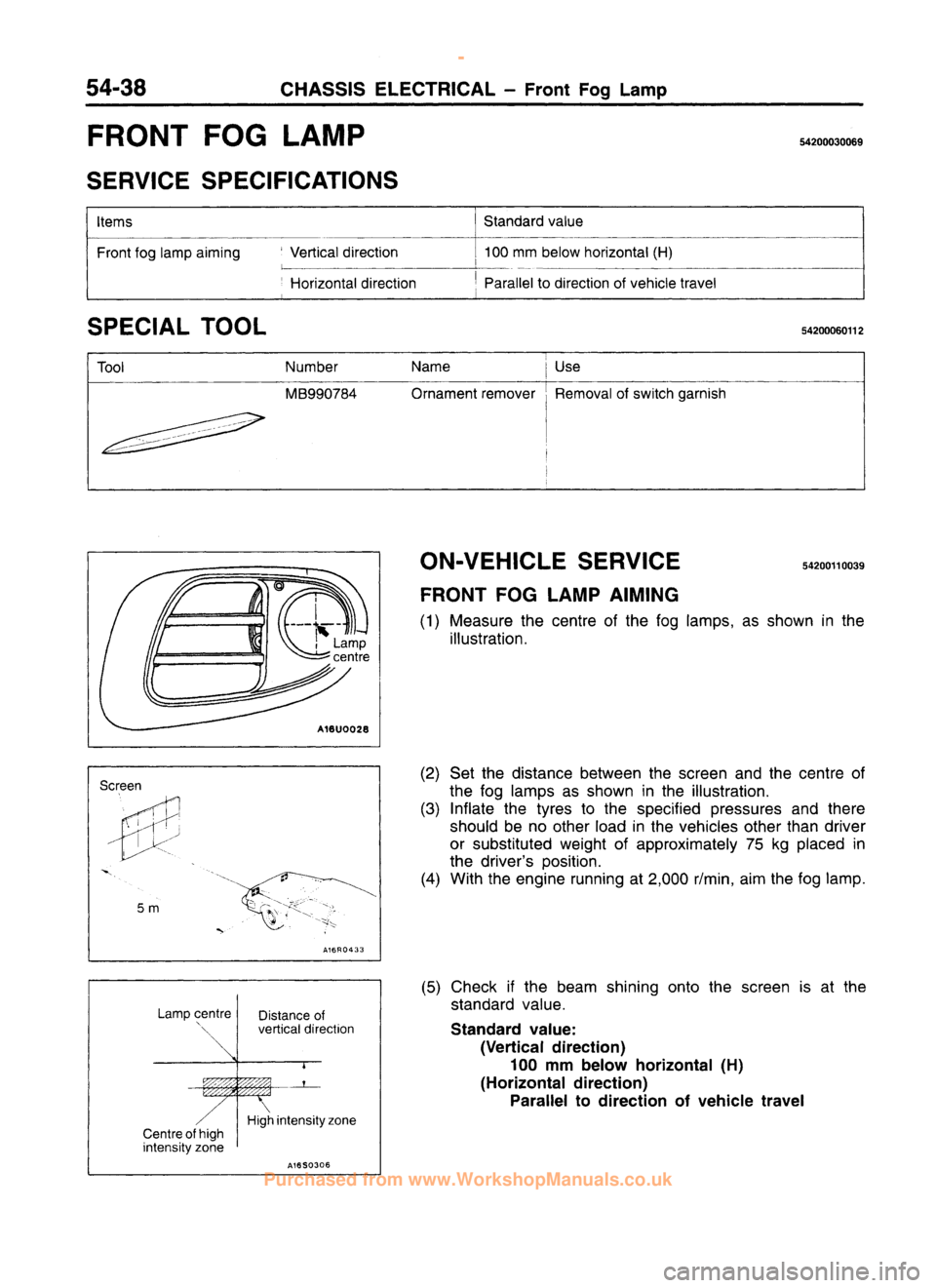MITSUBISHI CARISMA 1995  Workshop Manual 
 
www.WorkshopManuals.co.uk

 
Purchased from www.WorkshopManuals.co.uk 