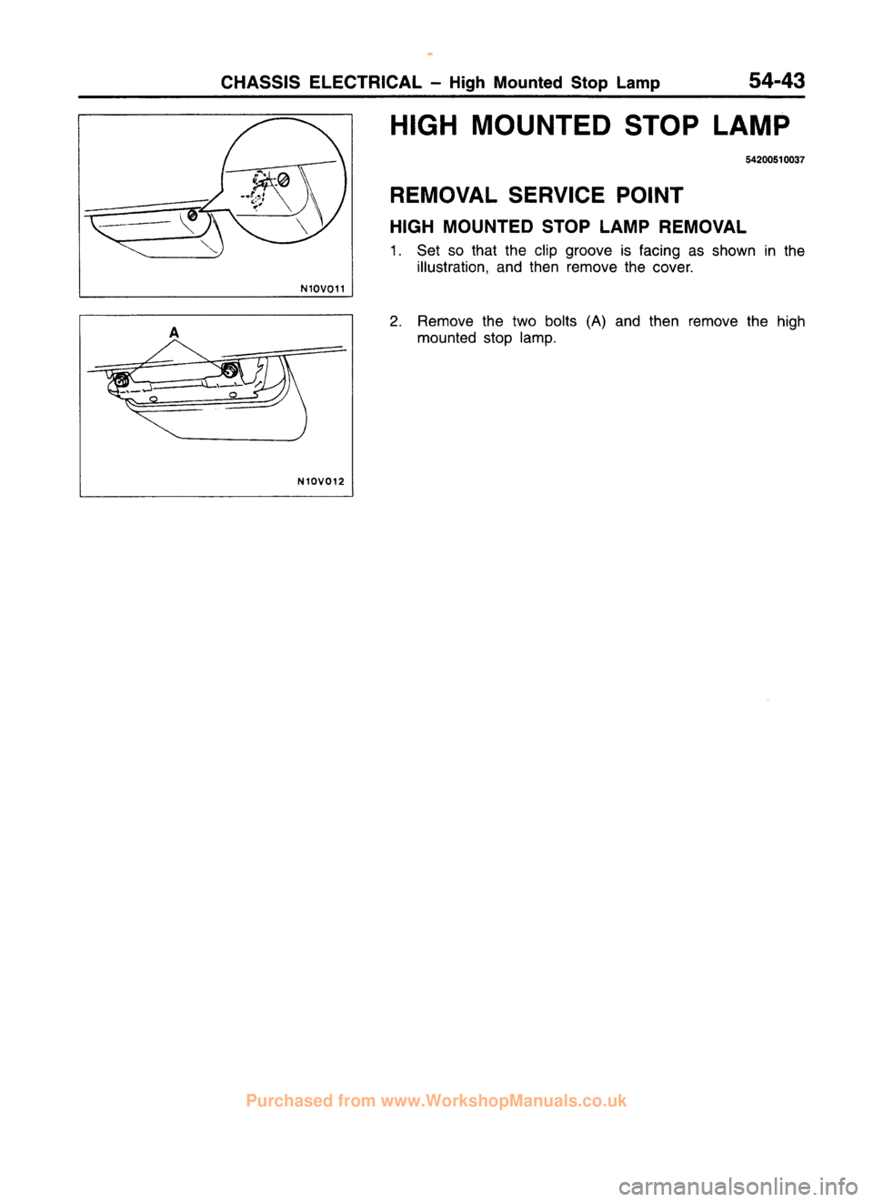 MITSUBISHI CARISMA 1995  Workshop Manual 
 
www.WorkshopManuals.co.uk

 
Purchased from www.WorkshopManuals.co.uk 
