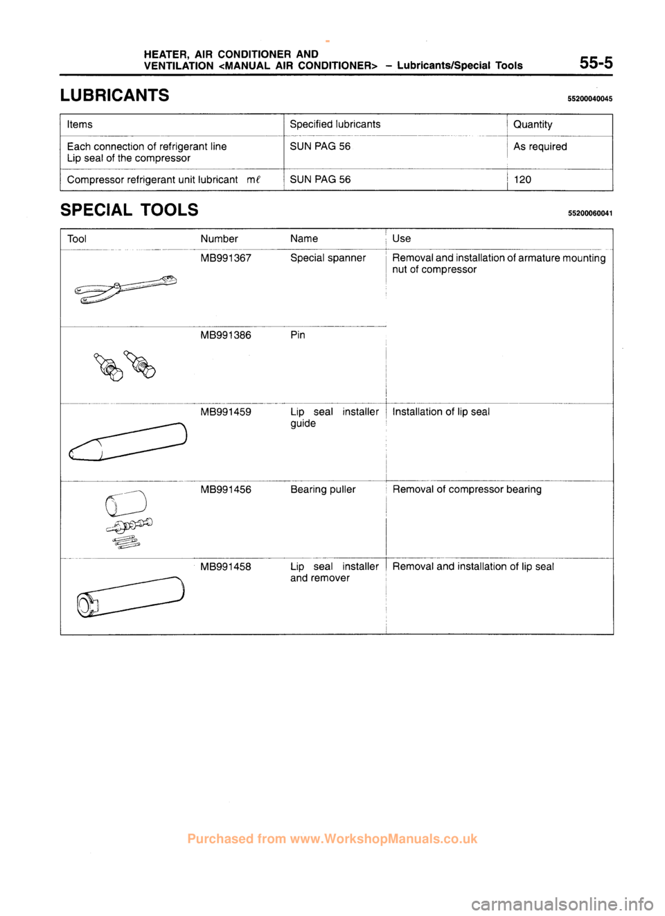 MITSUBISHI CARISMA 1995  Workshop Manual 
 
www.WorkshopManuals.co.uk

 
Purchased from www.WorkshopManuals.co.uk 