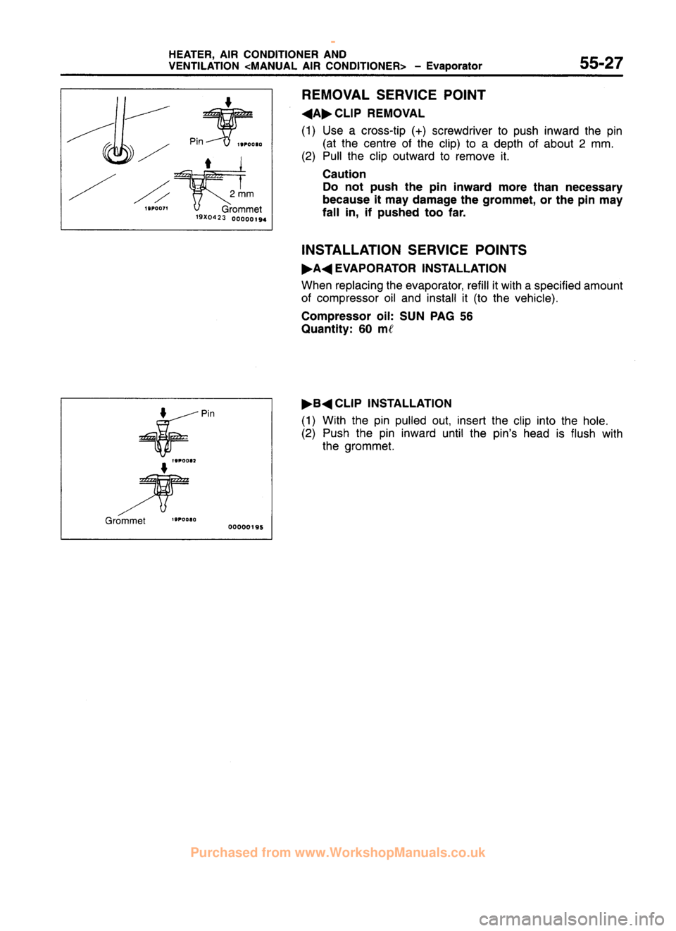 MITSUBISHI CARISMA 1995  Workshop Manual 
 
www.WorkshopManuals.co.uk

 
Purchased from www.WorkshopManuals.co.uk 