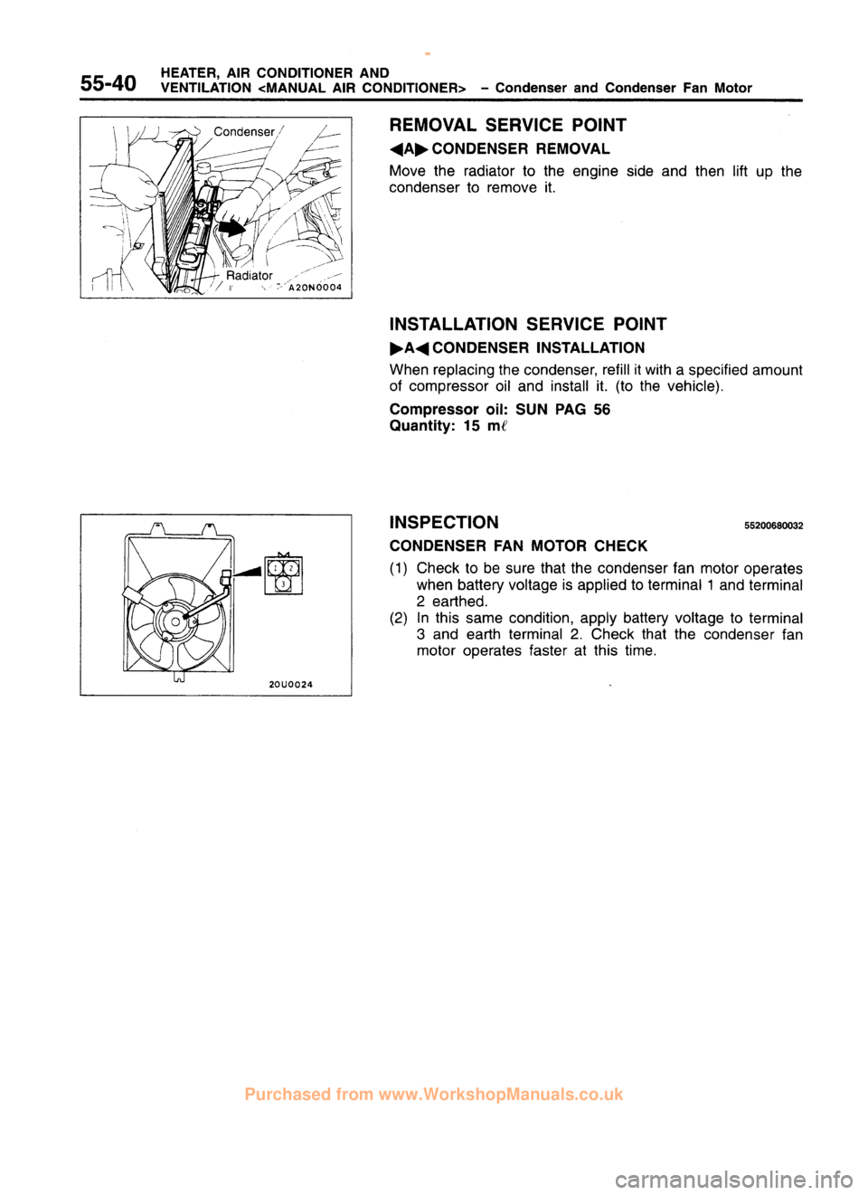 MITSUBISHI CARISMA 1995  Workshop Manual 
 
www.WorkshopManuals.co.uk

 
Purchased from www.WorkshopManuals.co.uk 