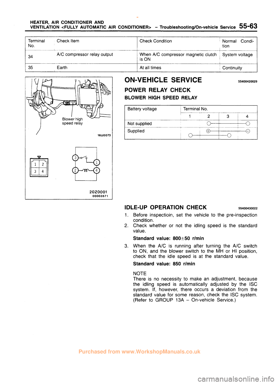 MITSUBISHI CARISMA 1995  Workshop Manual 
 
www.WorkshopManuals.co.uk

 
Purchased from www.WorkshopManuals.co.uk 