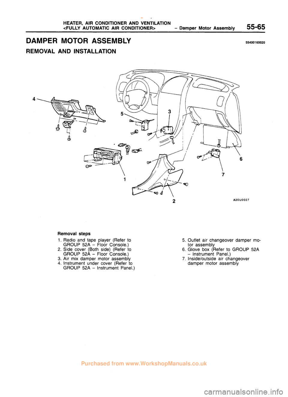 MITSUBISHI CARISMA 1995  Workshop Manual 
 
www.WorkshopManuals.co.uk

 
Purchased from www.WorkshopManuals.co.uk 
