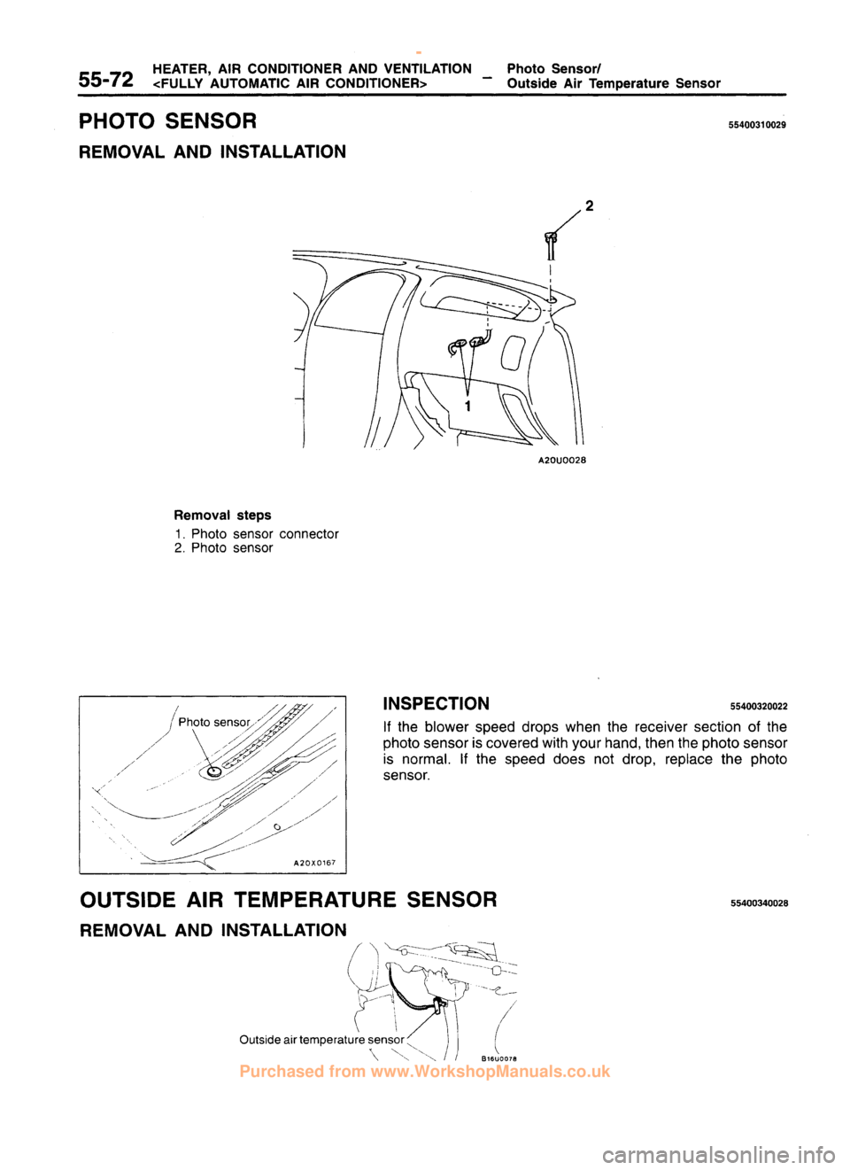 MITSUBISHI CARISMA 1995  Workshop Manual 
 
www.WorkshopManuals.co.uk

 
Purchased from www.WorkshopManuals.co.uk 