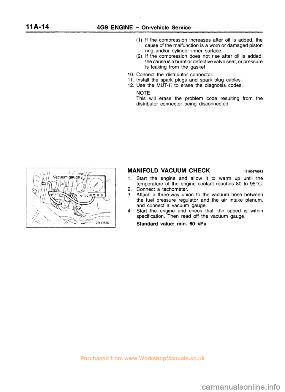 MITSUBISHI CARISMA 1995  Workshop Manual 
 
www.WorkshopManuals.co.uk

 
Purchased from www.WorkshopManuals.co.uk 