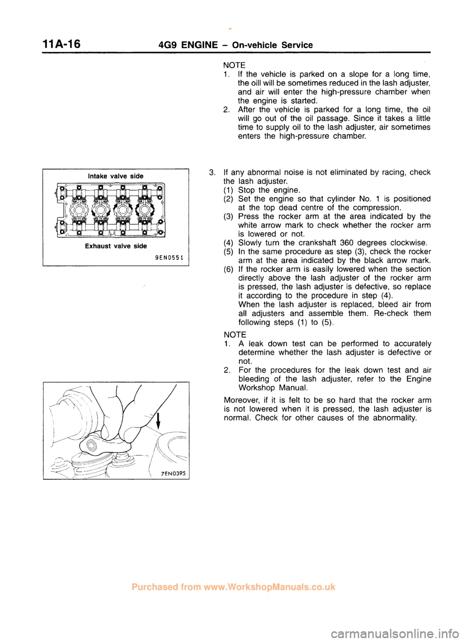 MITSUBISHI CARISMA 1995  Workshop Manual 
 
www.WorkshopManuals.co.uk

 
Purchased from www.WorkshopManuals.co.uk 