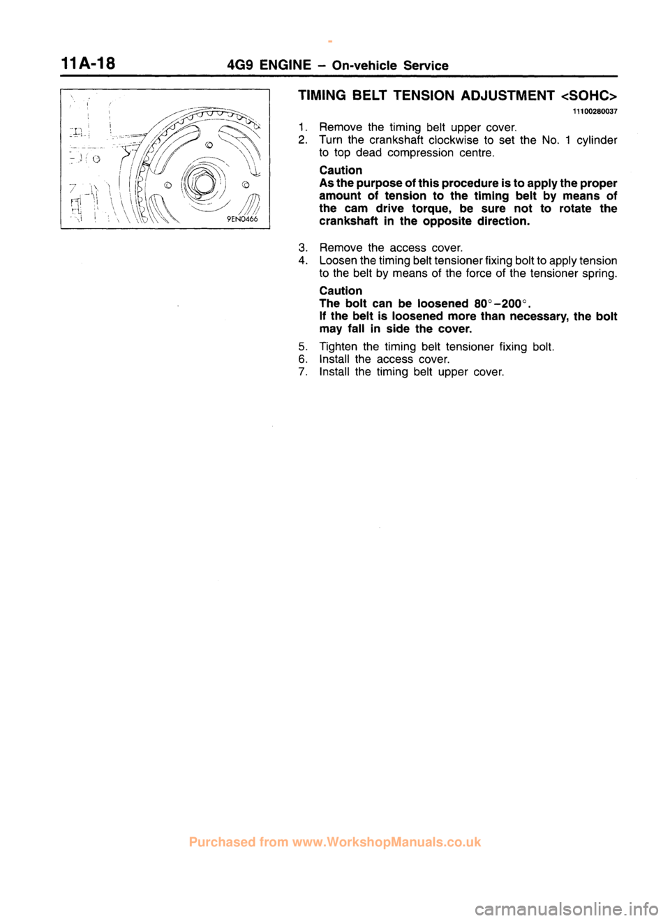 MITSUBISHI CARISMA 1995  Workshop Manual 
 
www.WorkshopManuals.co.uk

 
Purchased from www.WorkshopManuals.co.uk 