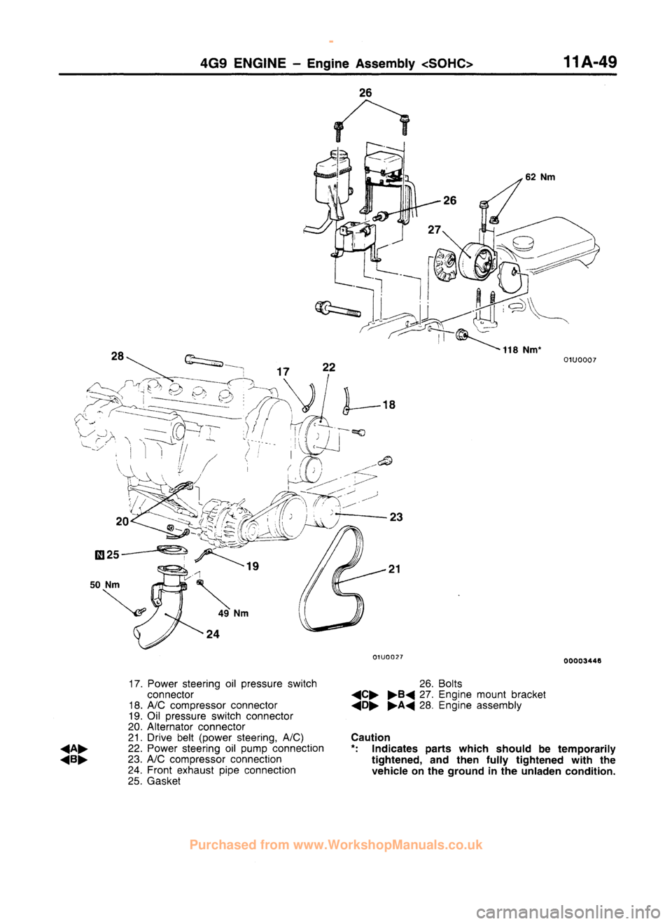MITSUBISHI CARISMA 1995  Workshop Manual 
 
www.WorkshopManuals.co.uk

 
Purchased from www.WorkshopManuals.co.uk 