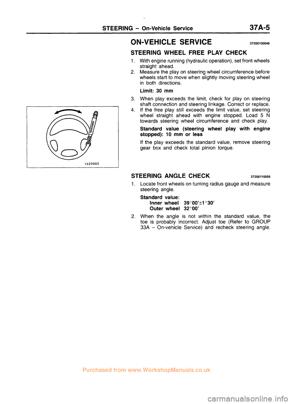 MITSUBISHI CARISMA 1995  Workshop Manual 
 
www.WorkshopManuals.co.uk

 
Purchased from www.WorkshopManuals.co.uk 