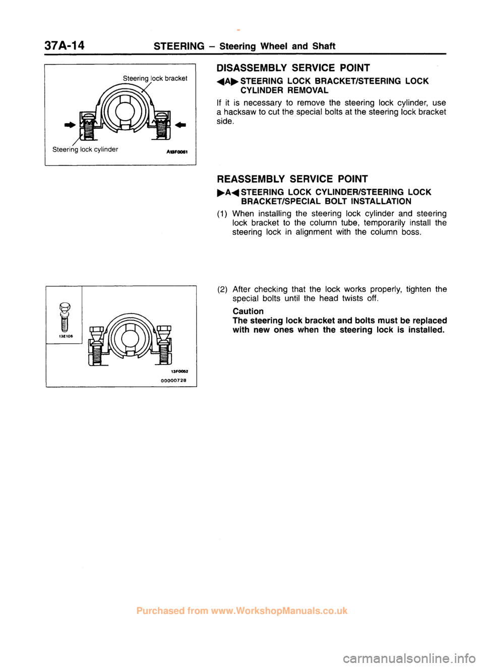 MITSUBISHI CARISMA 1995  Workshop Manual 
 
www.WorkshopManuals.co.uk

 
Purchased from www.WorkshopManuals.co.uk 