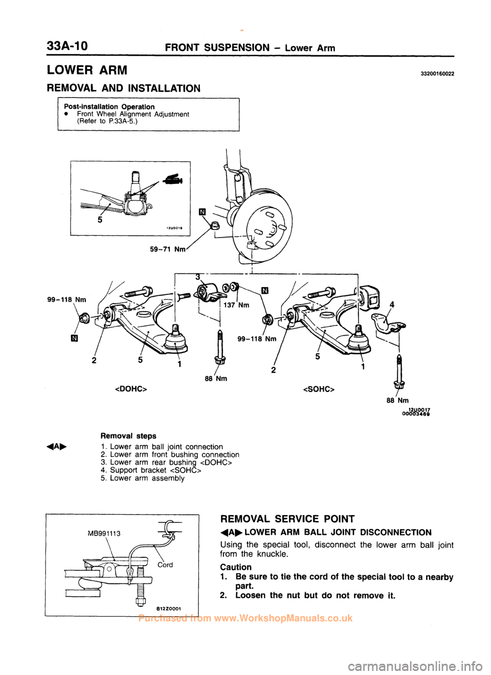 MITSUBISHI CARISMA 1995  Workshop Manual 
 
www.WorkshopManuals.co.uk

 
Purchased from www.WorkshopManuals.co.uk 