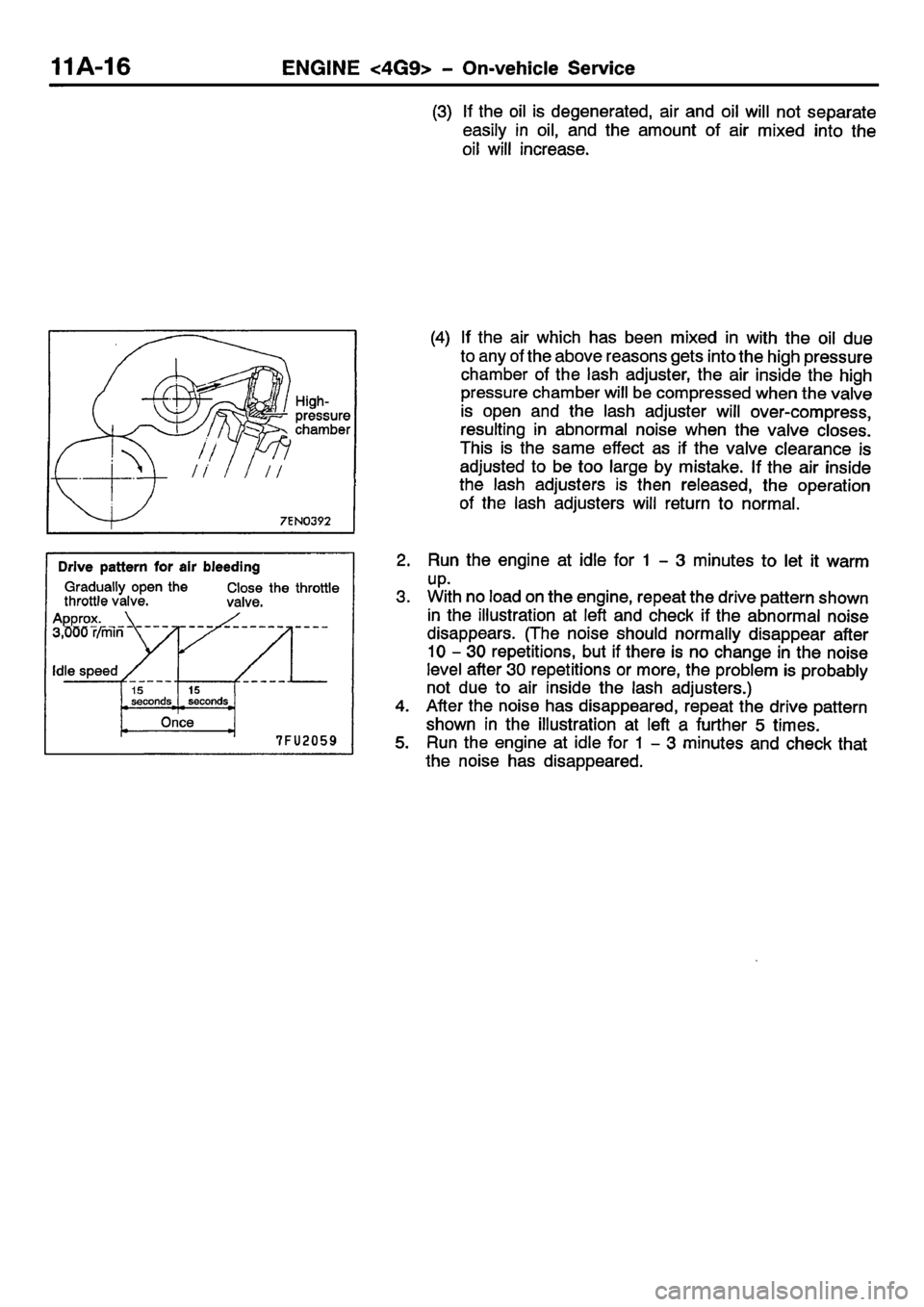 MITSUBISHI CARISMA 2001  Workshop Manual 