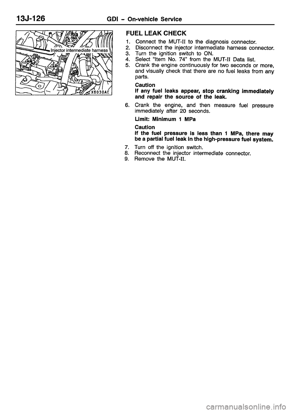 MITSUBISHI CARISMA 2001  Workshop Manual 