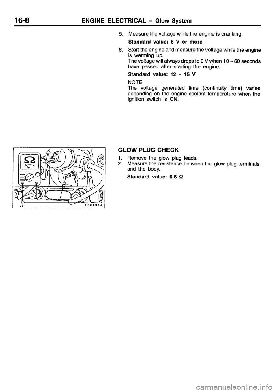 MITSUBISHI CARISMA 2001  Workshop Manual 