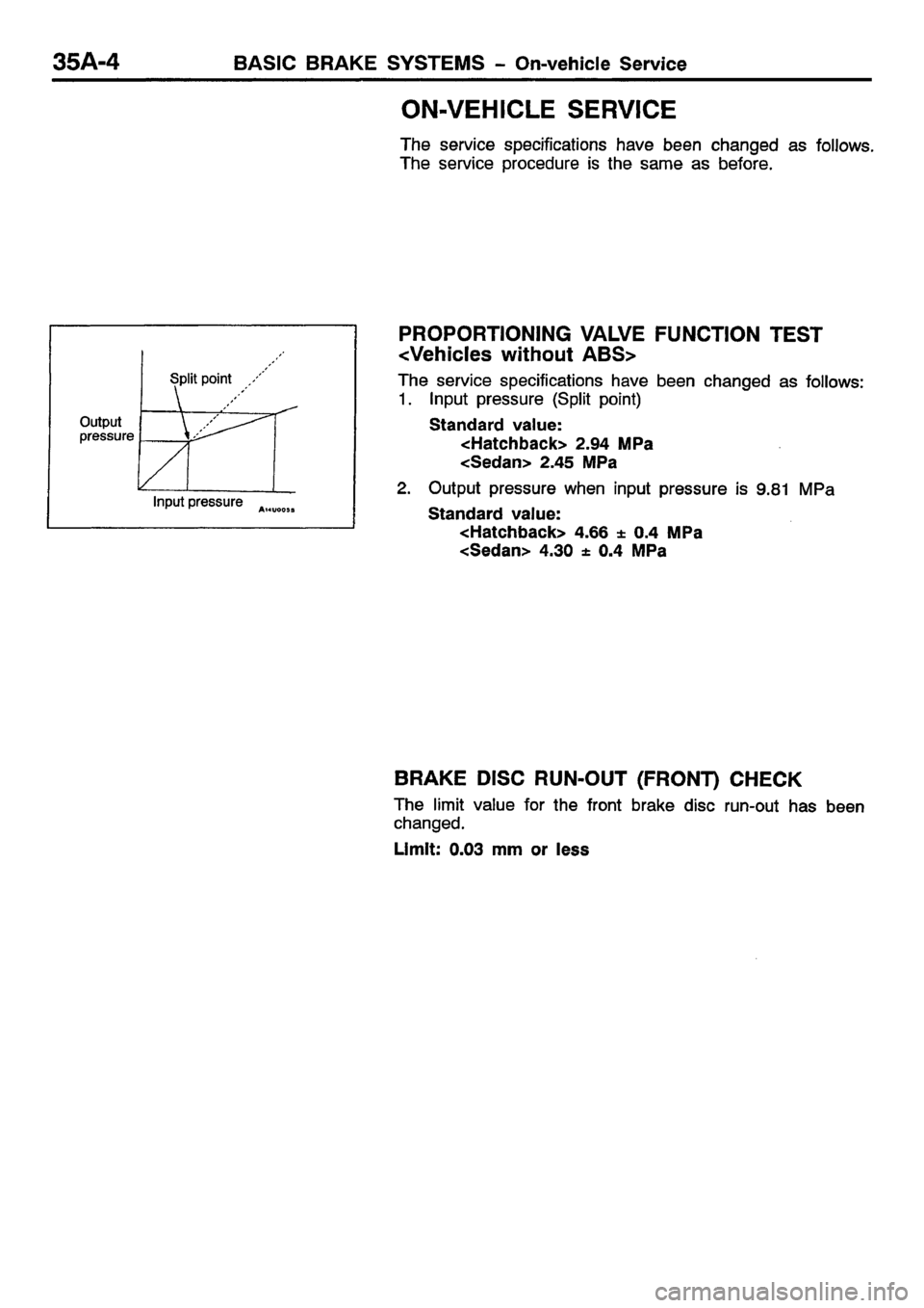 MITSUBISHI CARISMA 2001  Workshop Manual 