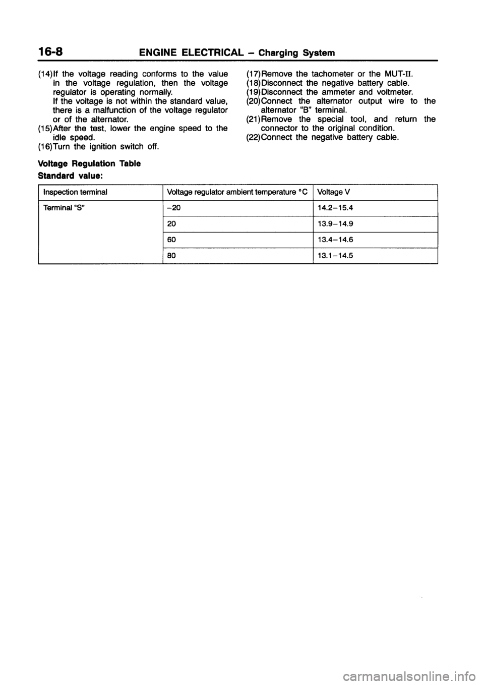 MITSUBISHI CARISMA 1998  Workshop Manual 