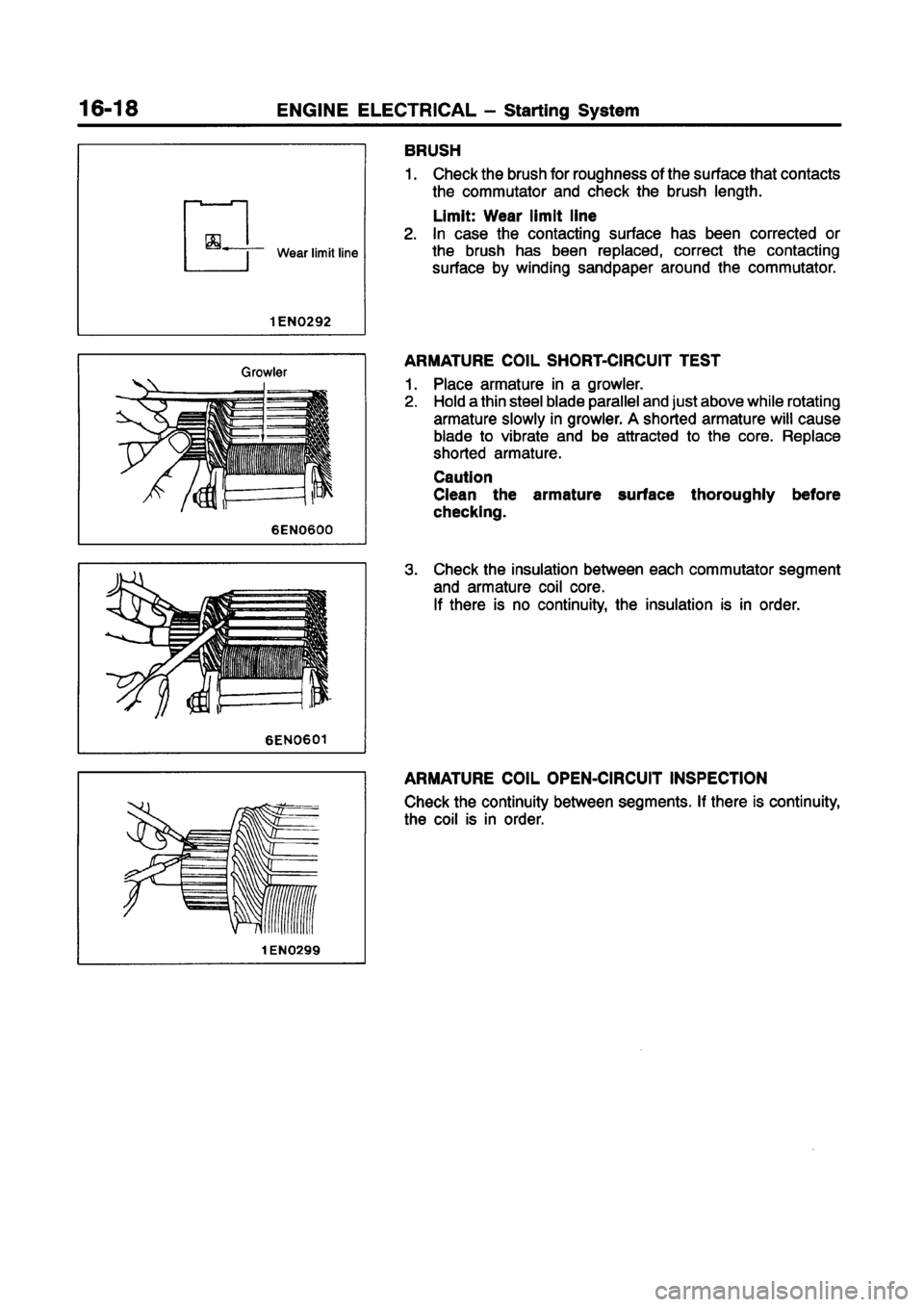 MITSUBISHI CARISMA 1998  Workshop Manual 