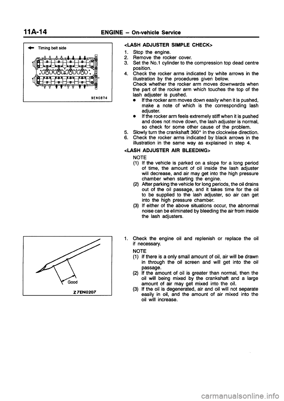 MITSUBISHI CARISMA 1998  Workshop Manual 
