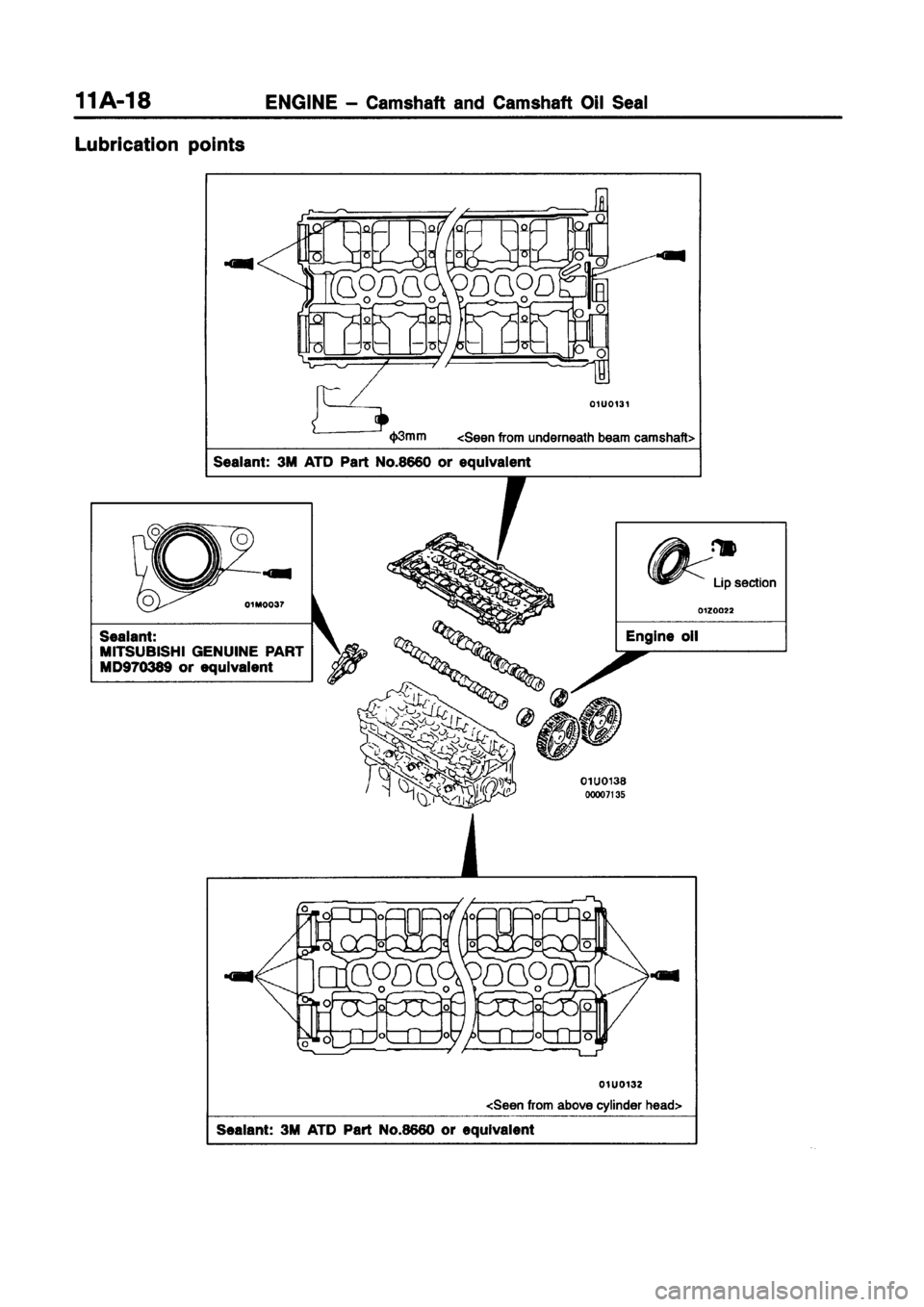 MITSUBISHI CARISMA 1998  Workshop Manual 