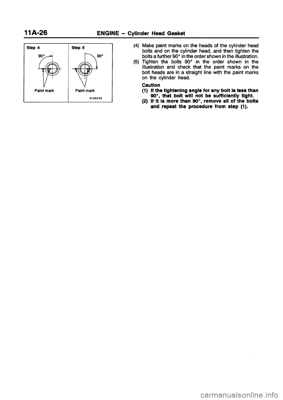 MITSUBISHI CARISMA 1998  Workshop Manual 