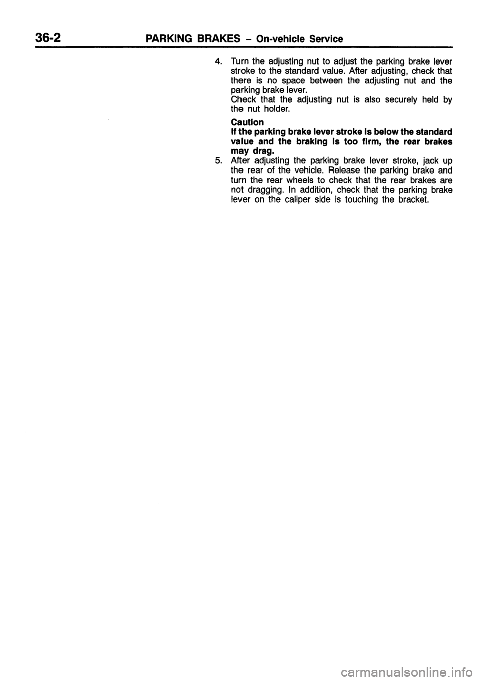 MITSUBISHI CARISMA 1999  Workshop Manual 