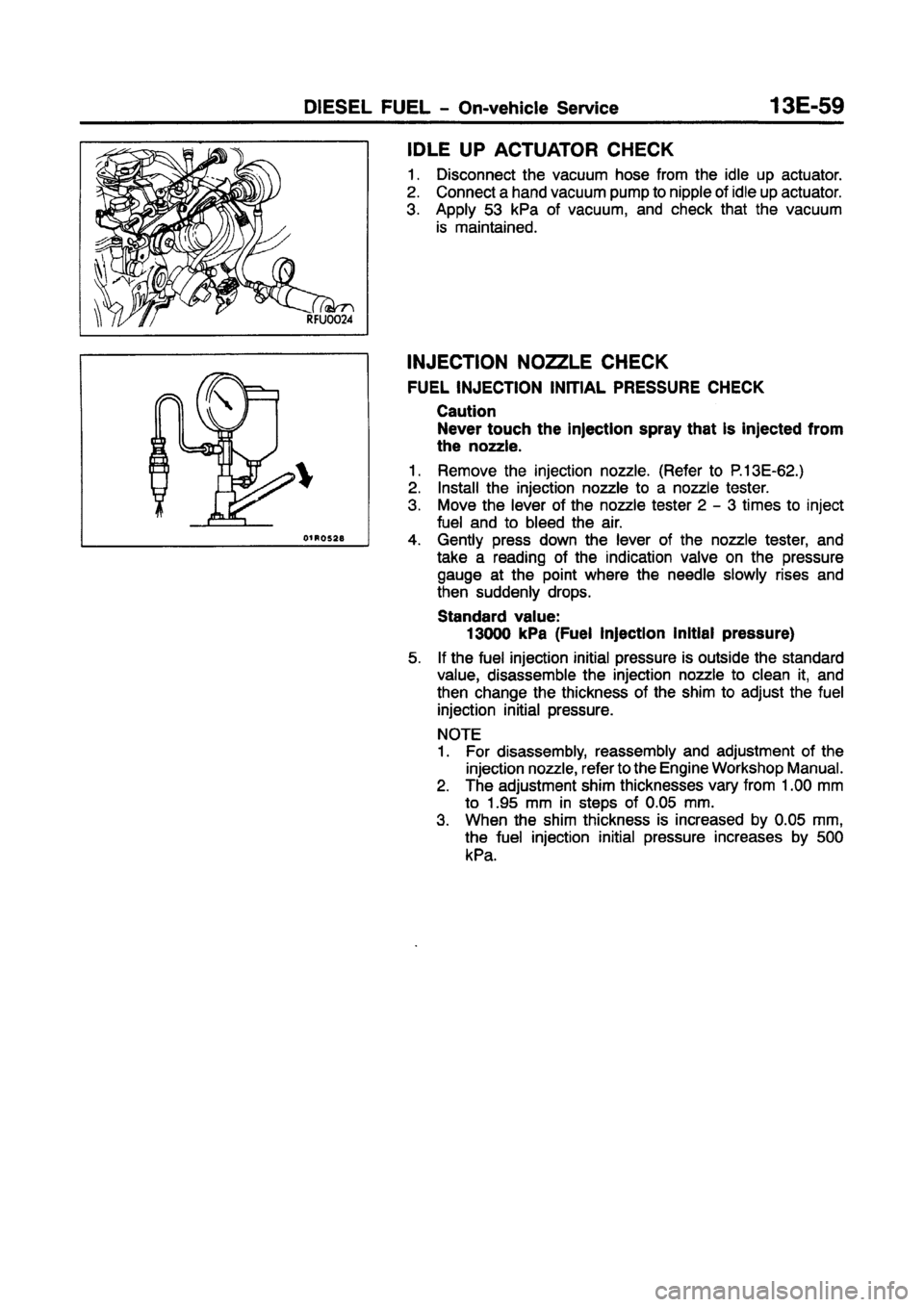 MITSUBISHI CARISMA 1997  Workshop Manual 