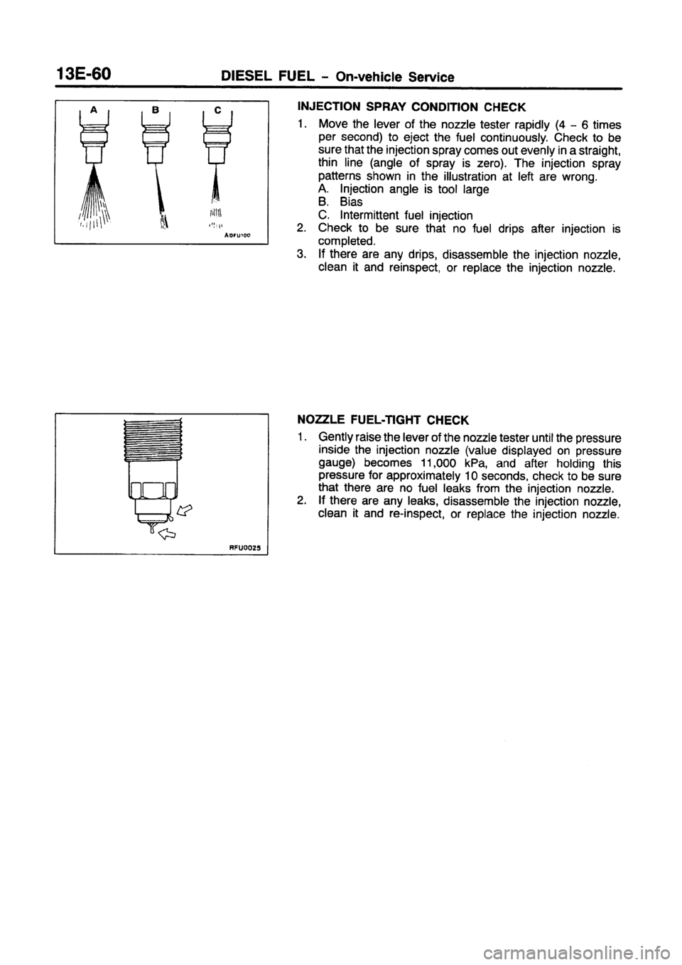 MITSUBISHI CARISMA 1997  Workshop Manual 