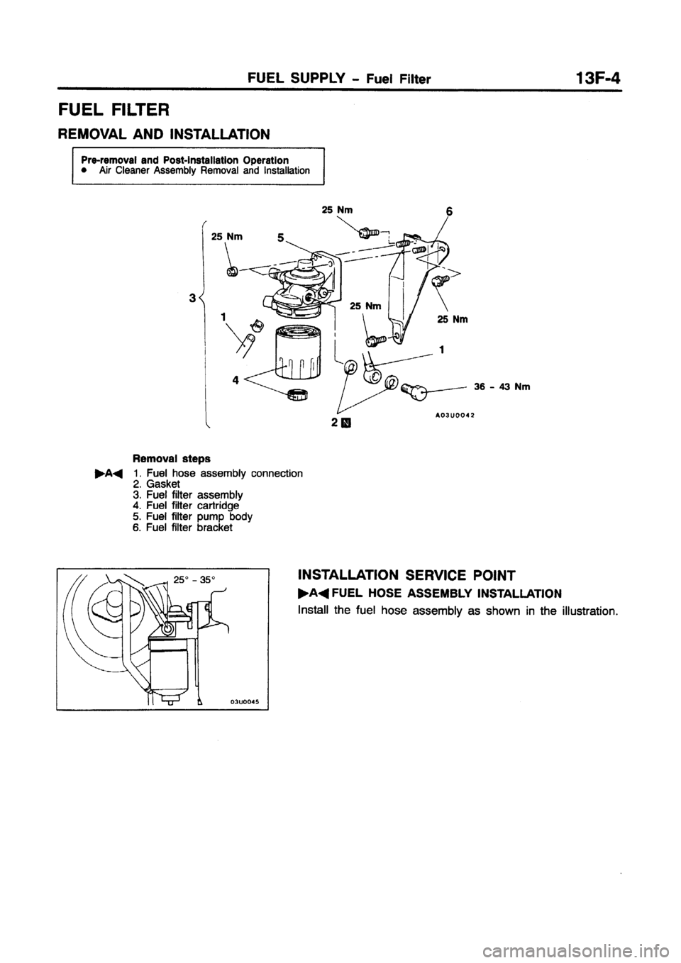 MITSUBISHI CARISMA 1997  Workshop Manual 