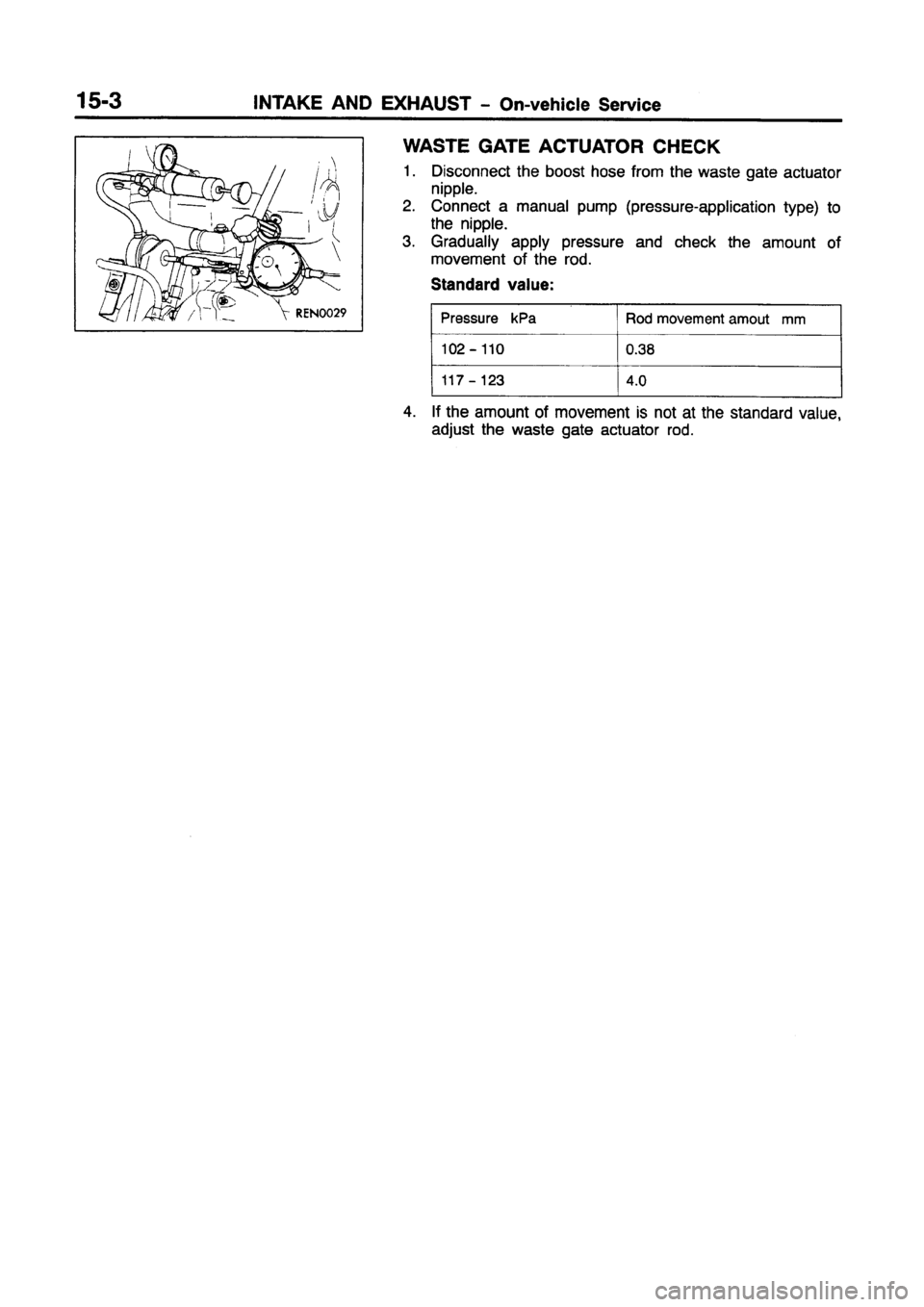 MITSUBISHI CARISMA 1997  Workshop Manual 